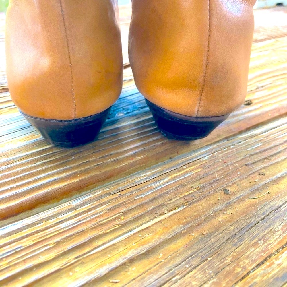 Textured Leather Boots - Picture 6 of 6